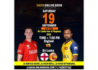 Shiva Online ID Covers England vs Sri Lanka 3rd T20I at Old Trafford 2026