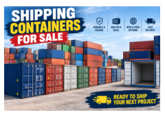 Affordable Shipping Containers for Sale with Delivery